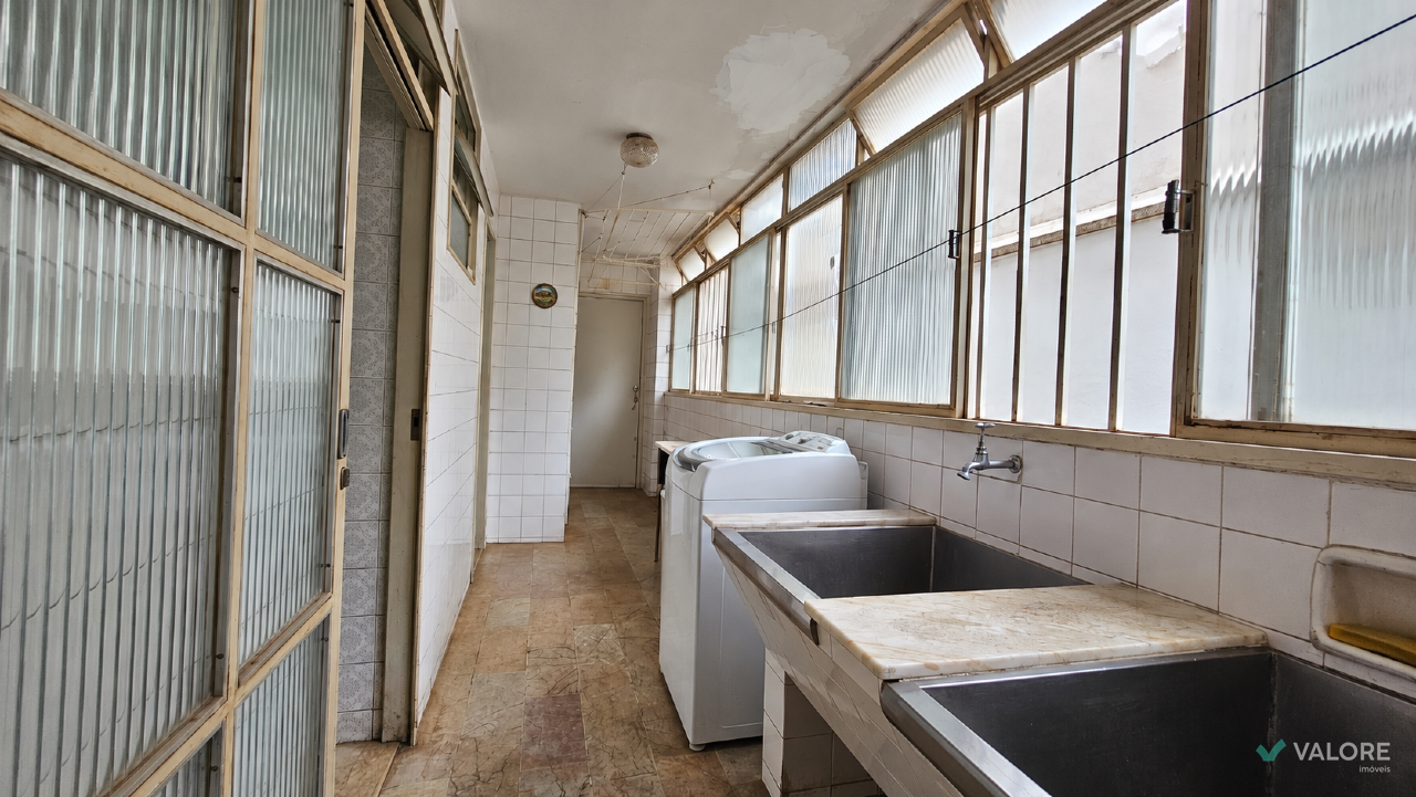 Apartamento com área privativa 4 quartos à venda no Funcionários: ÁREA DE SERVIÇO