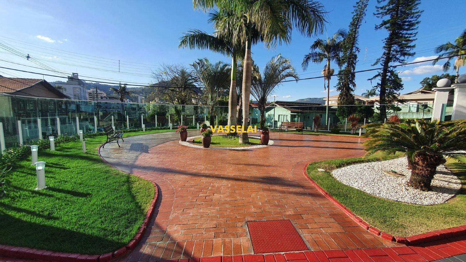 Jardim privativo dos moradores