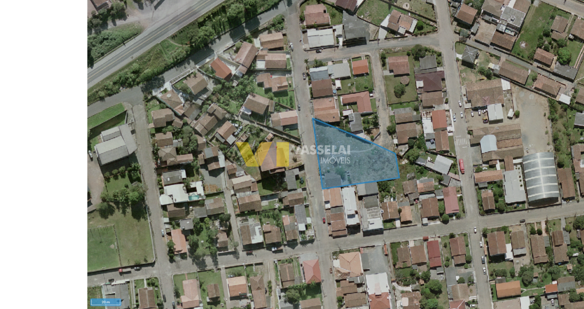 Terreno à venda no Canoas: mapa.png