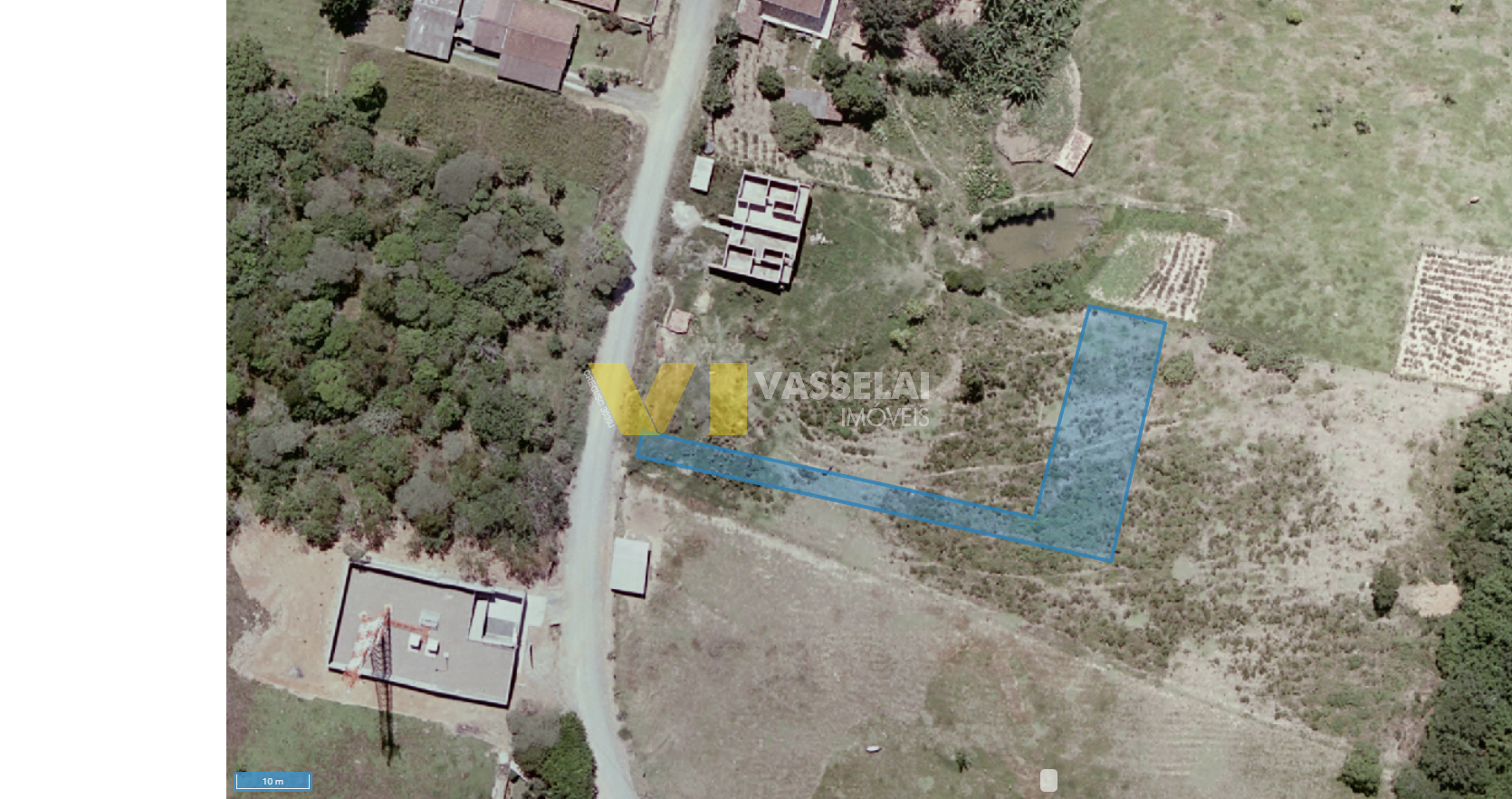 Terreno à venda no Fundo Canoas: mapa.png