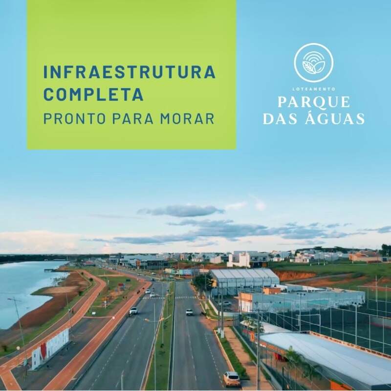 Lote à venda no Parque das Águas: 