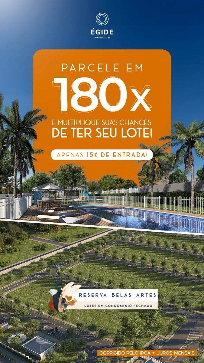 Lote em condomínio à venda no Jardim Europa: 