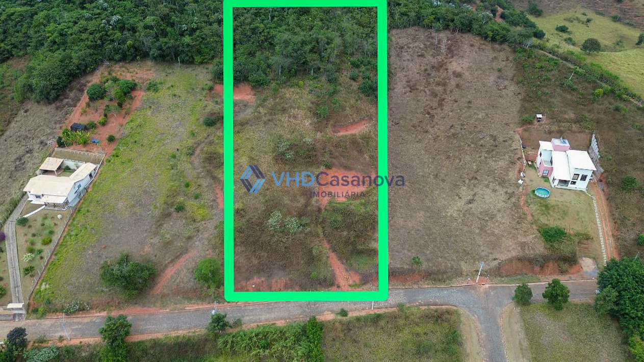 Lote à venda no Paula: DEMARCAÇÃO VISUAL AÉRA DO LOTE DO LOTE
