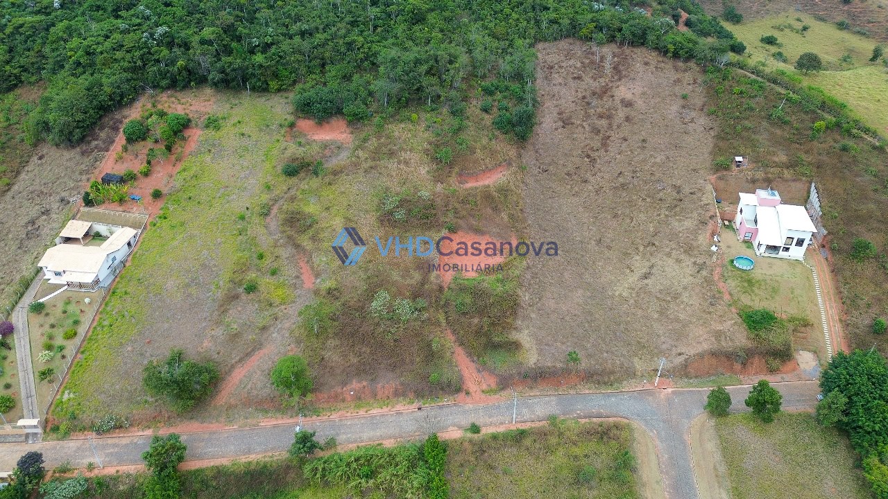 Lote à venda no Paula: VISTA AÉREA DA RUA DO LOTE