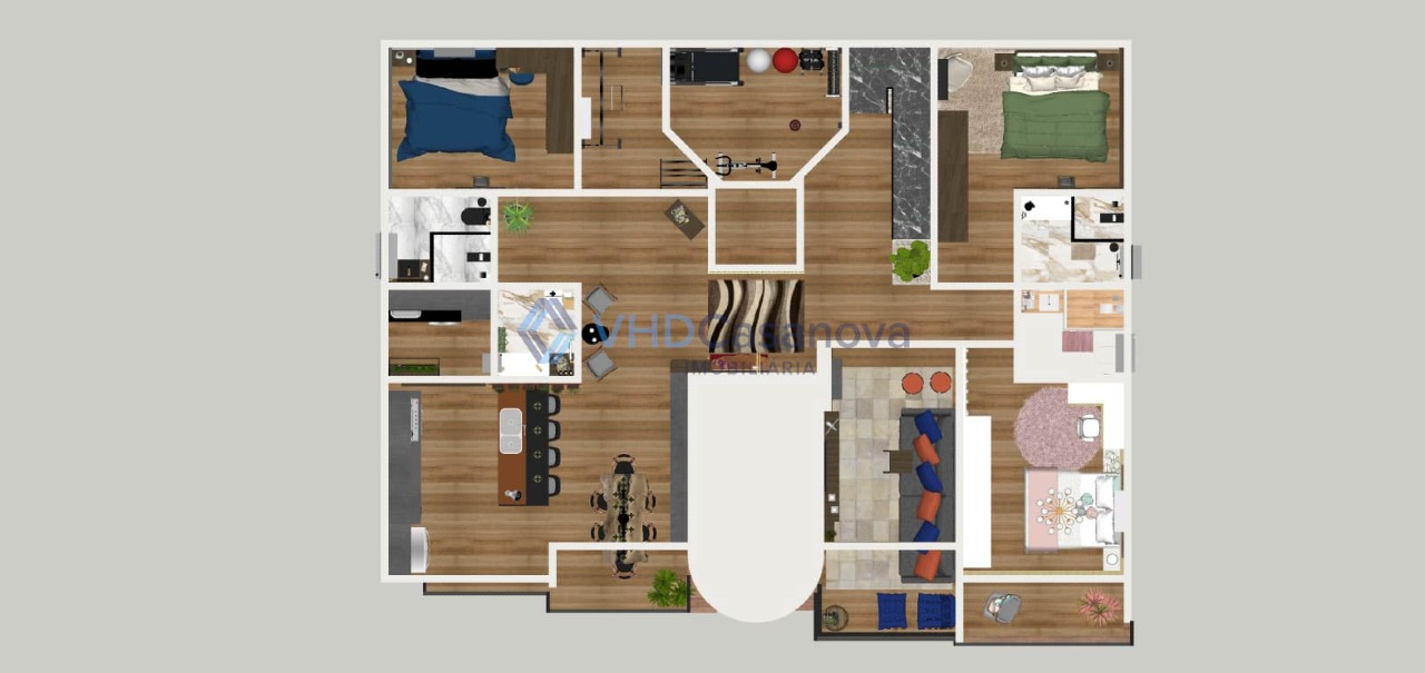 Cobertura à venda no Vereda do Bosque: 