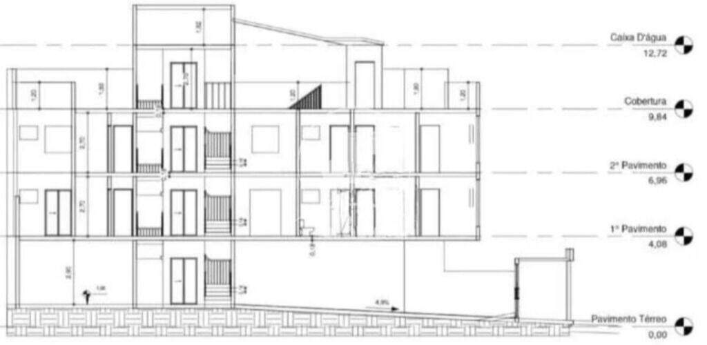 Cobertura à venda no Campestre: 