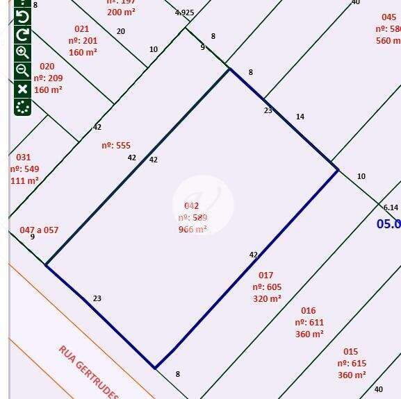 Terreno à venda no Centro: 