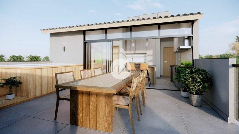 Cobertura à venda no Campestre: 