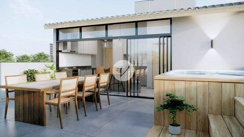 Cobertura à venda no Campestre: 