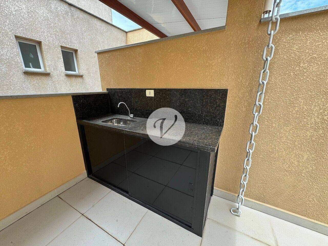 Cobertura para aluguel no Campestre: 