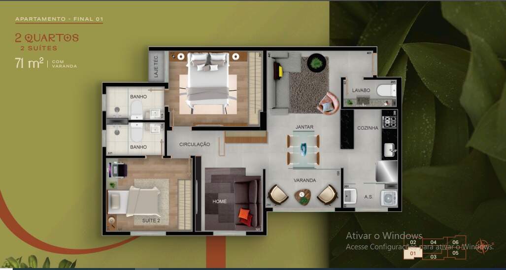 Apartamento à venda no Buritis: 