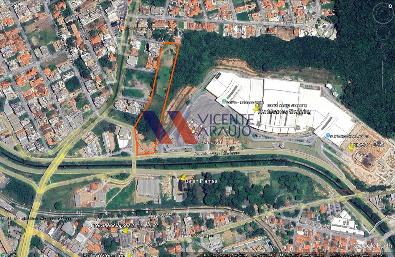 Área à venda no bairro Ingá Alto: 