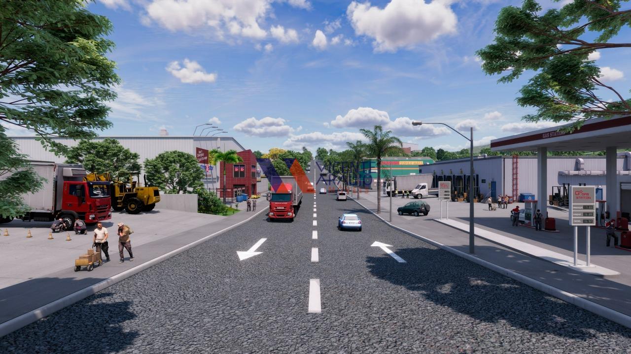 Lote à venda no bairro Distrito Industrial Bandeirinhas: 