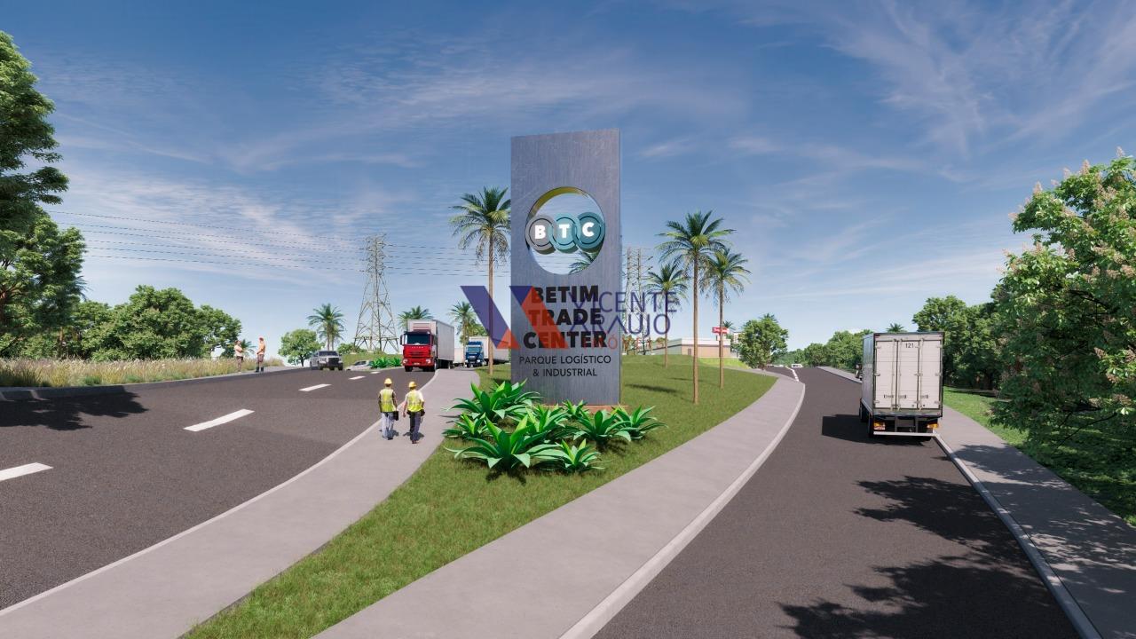 Lote à venda no bairro Distrito Industrial Bandeirinhas: 