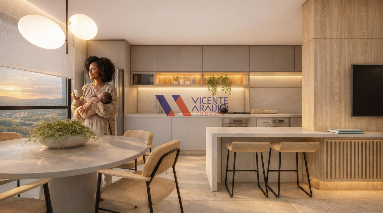 Apartamento à venda no bairro Brasiléia: Sala de estar