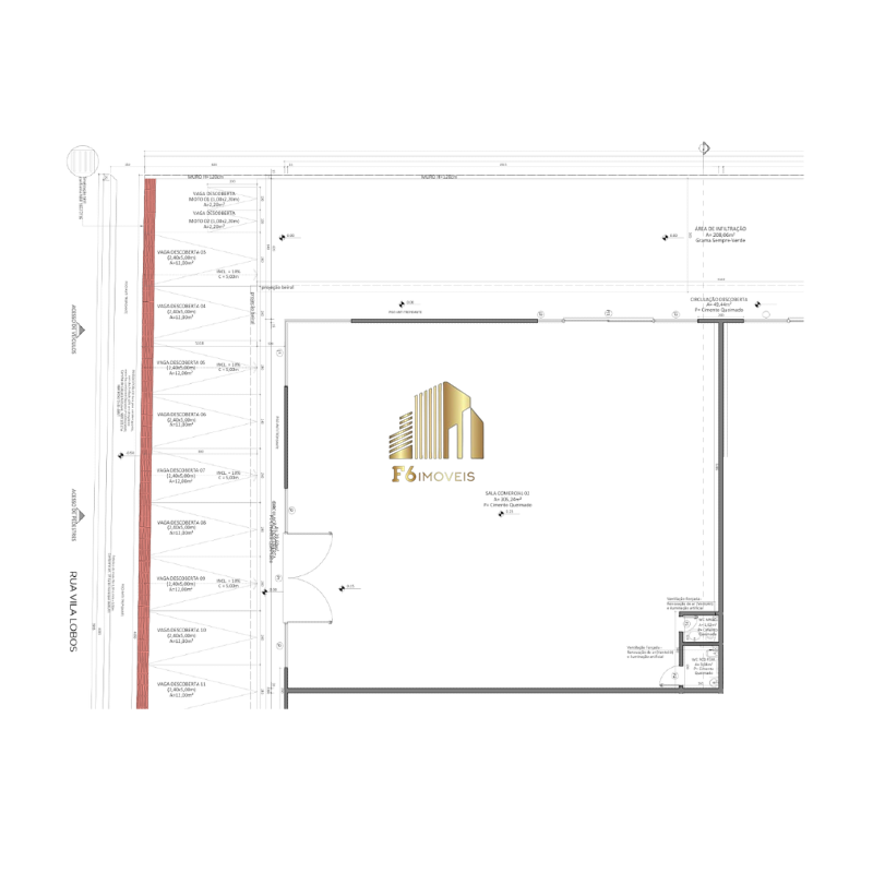 Loja-Salão para alugar, 1300m² - Foto 12