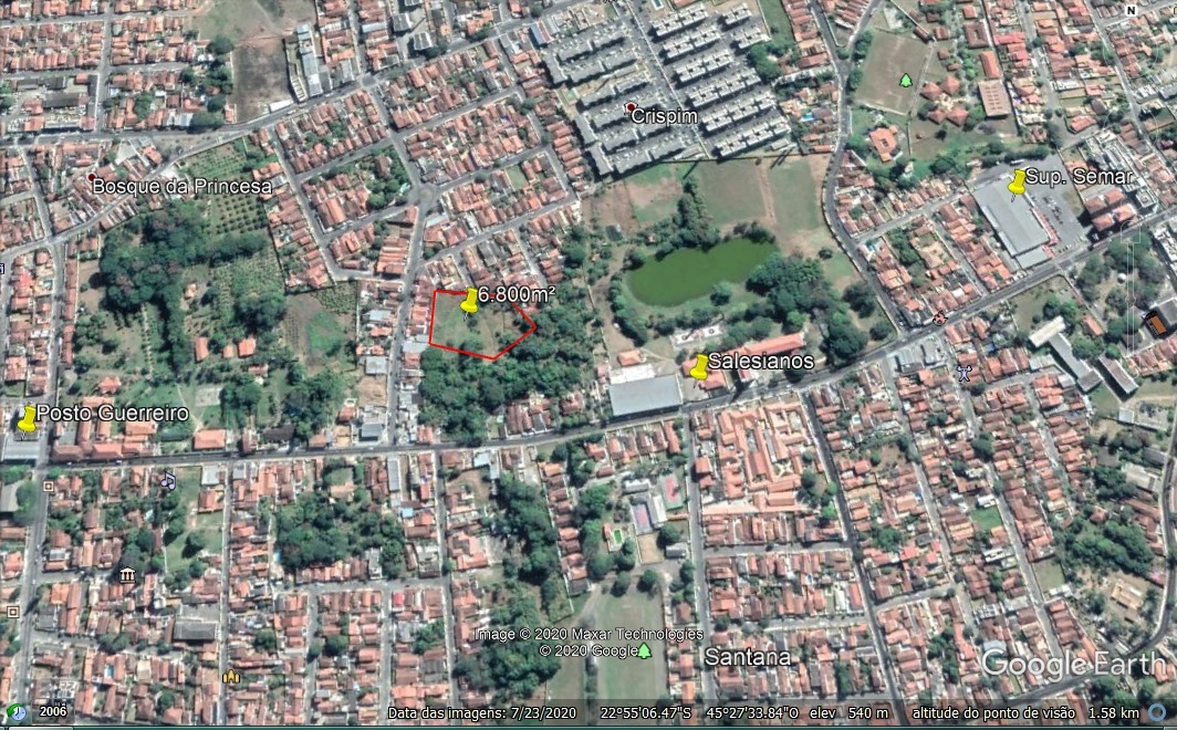 Lote à venda no Crispim: 