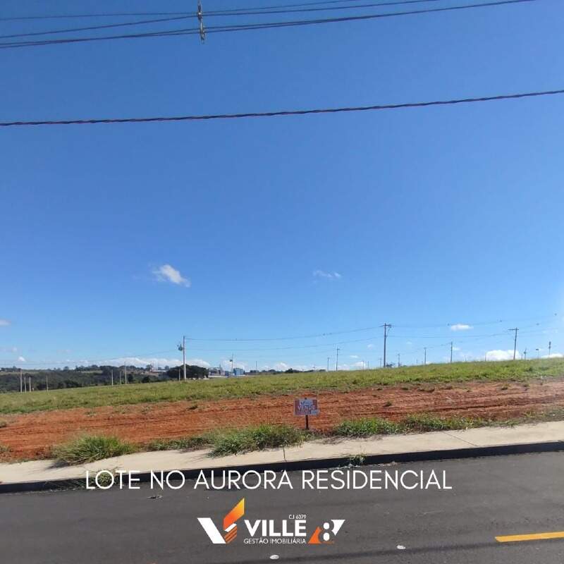 Lote à venda no Residencial Aurora : 