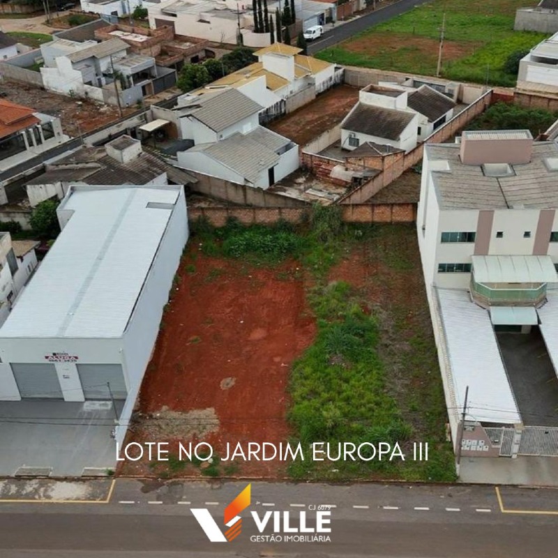 Lote à venda no Jardim Europa III: 