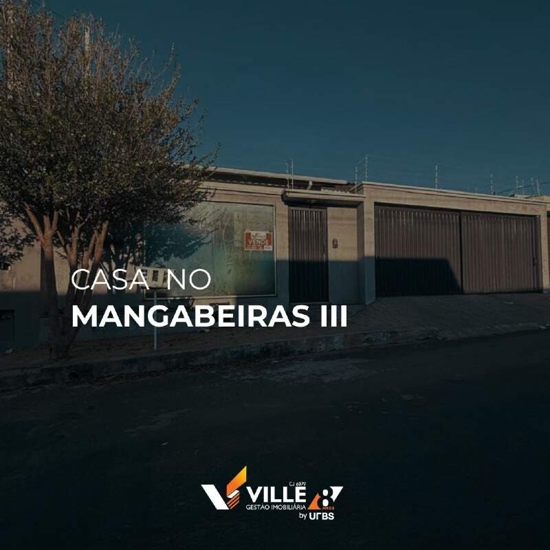 Casa à venda no Mangabeiras III: 
