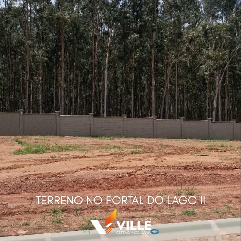 Lote em condomínio à venda no Condomínio Portal do Lago II: 