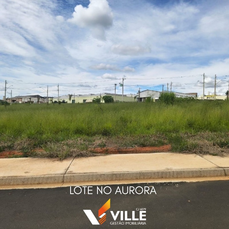 Lote à venda no Residencial Aurora : 