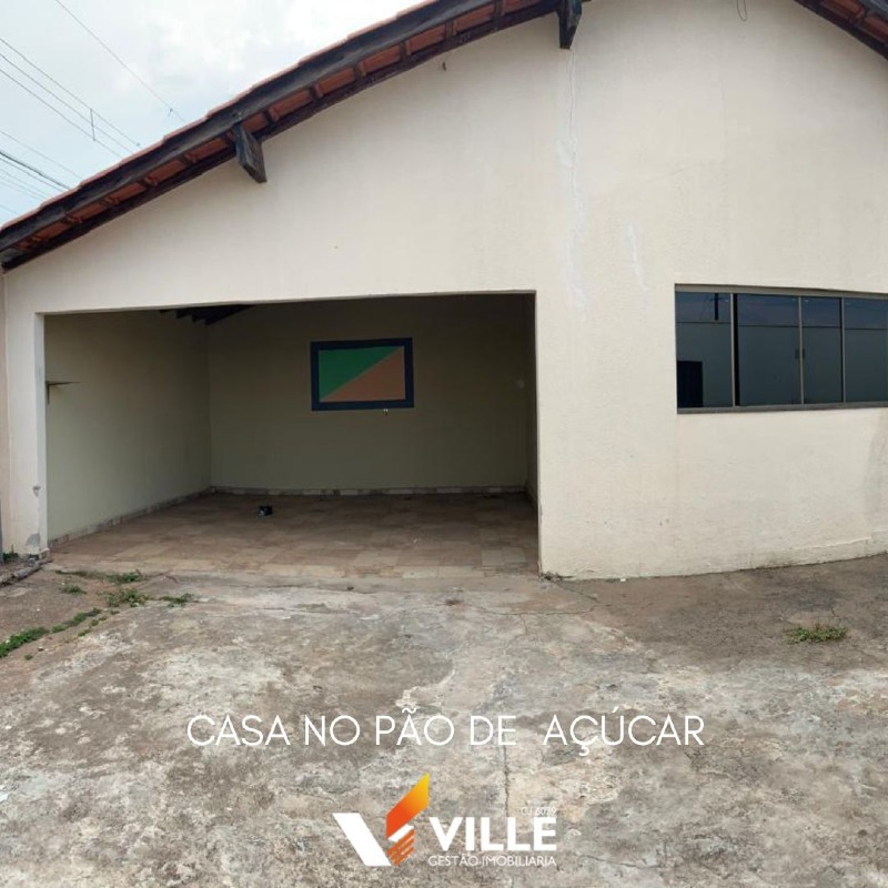 Casa à venda no Pão de Açúcar : 