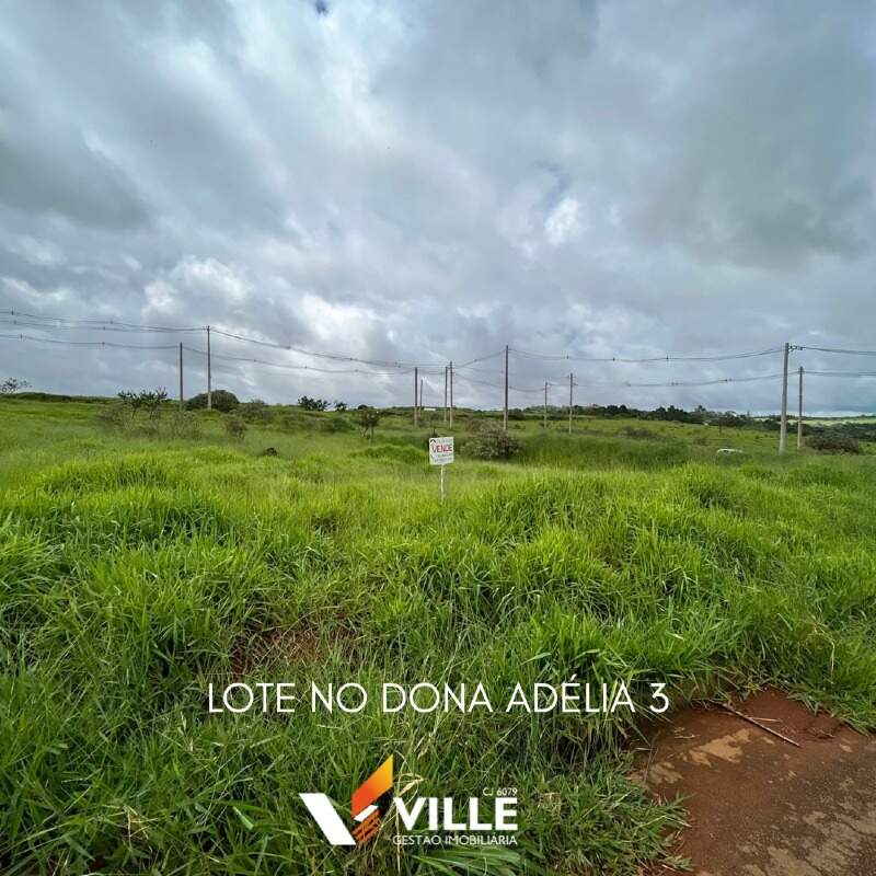 Lote à venda no Loteamento Residencial Dona Adélia III: 