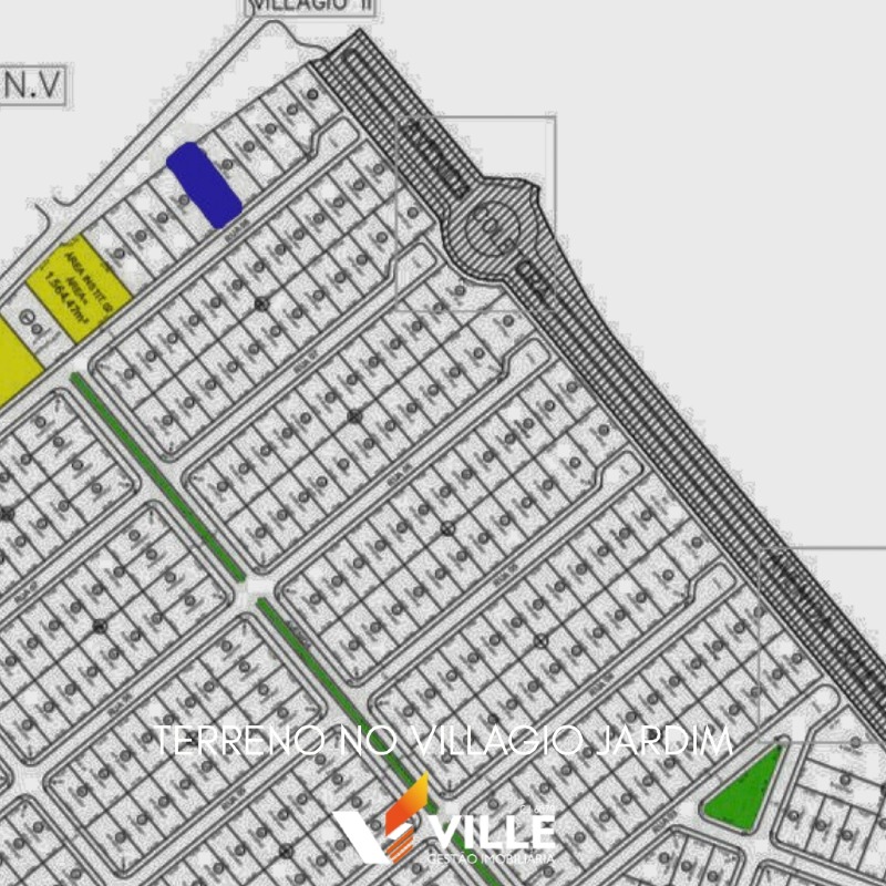 Lote em condomínio à venda no Condomínio Villagio Jardim: 