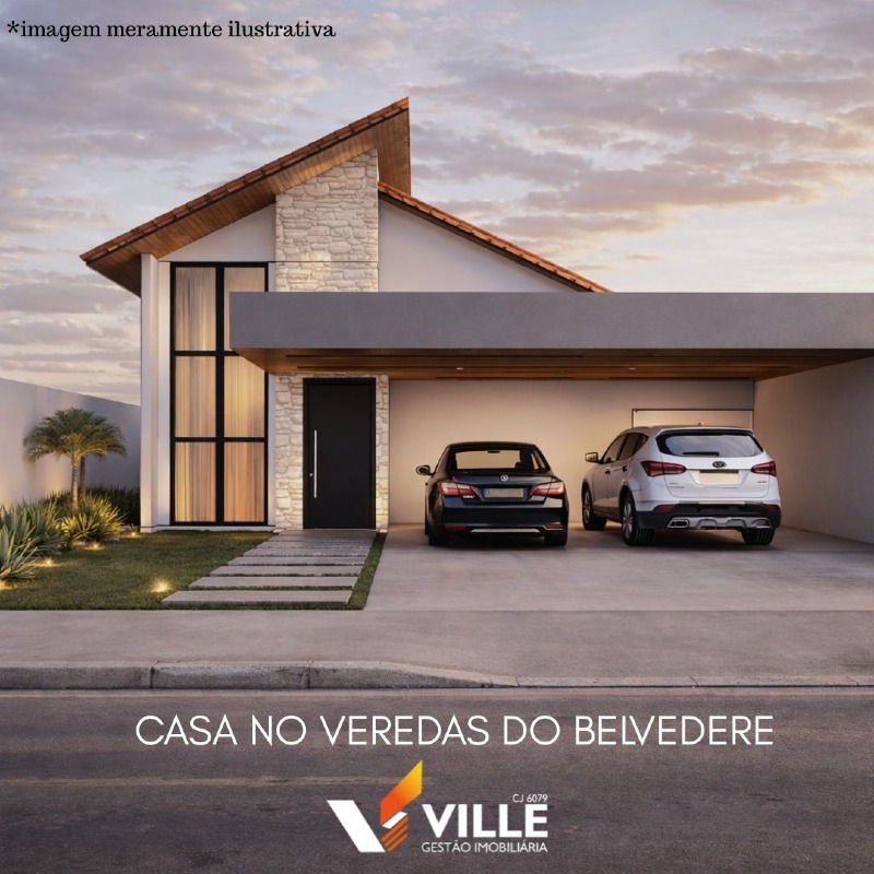 Casa à venda no Veredas do Belvedere: 