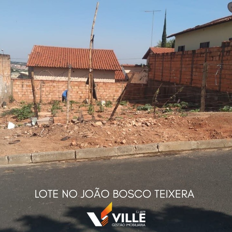 Lote à venda no João Bosco Teixeira: 