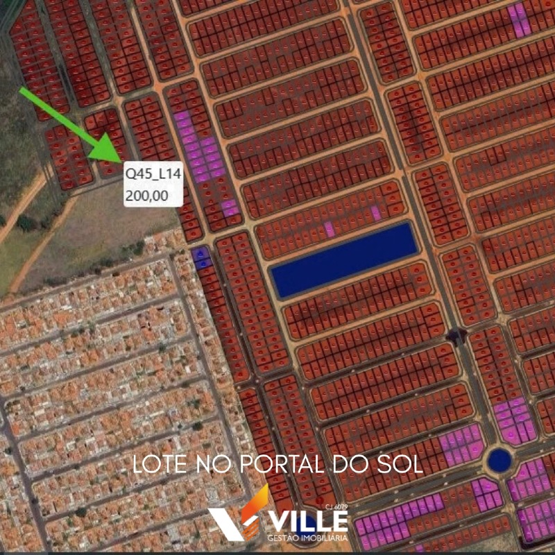 Lote à venda no Portal do Sol: 