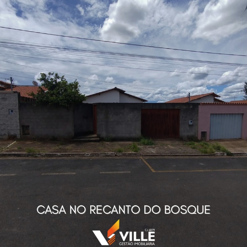 Casa à venda no Recanto do Bosque: 