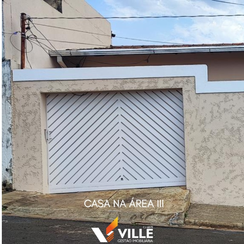 Casa à venda no Área III: 
