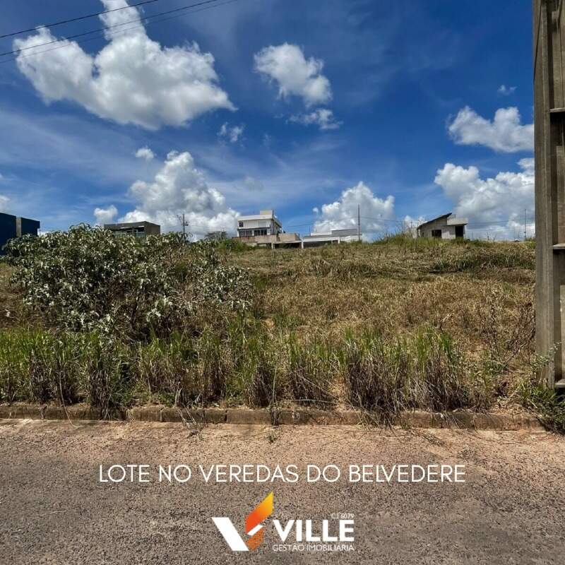 Lote à venda no Veredas do Belvedere: 