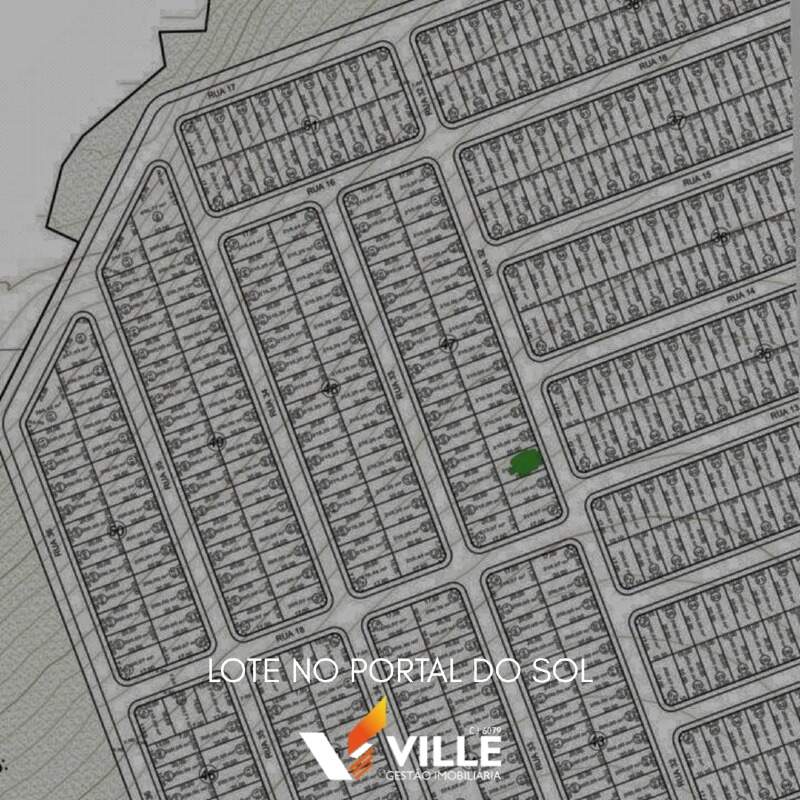 Lote à venda no Portal do Sol: 