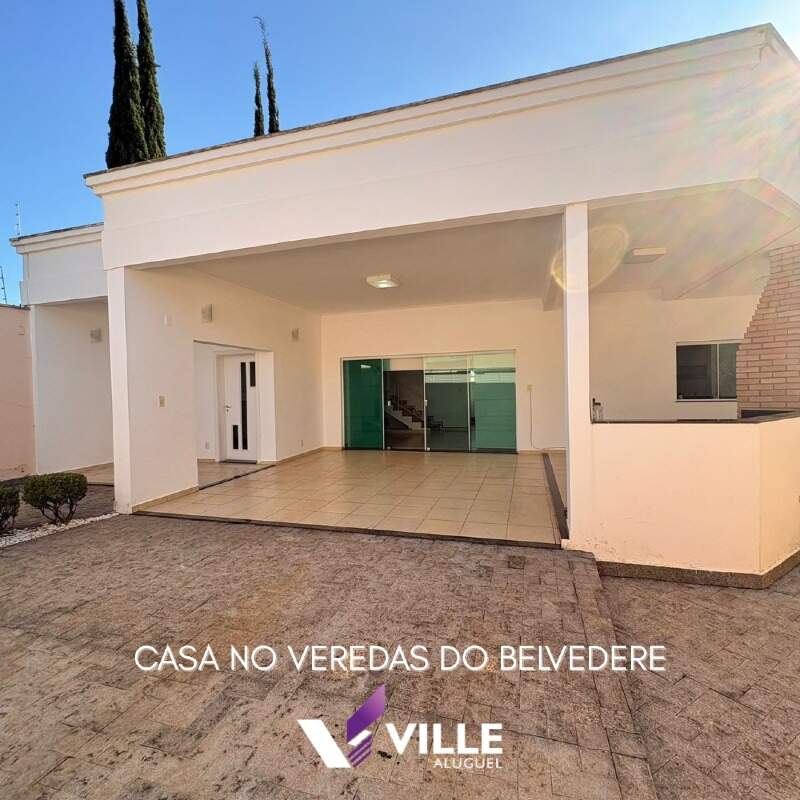 Casa para aluguel no Veredas do Belvedere: 