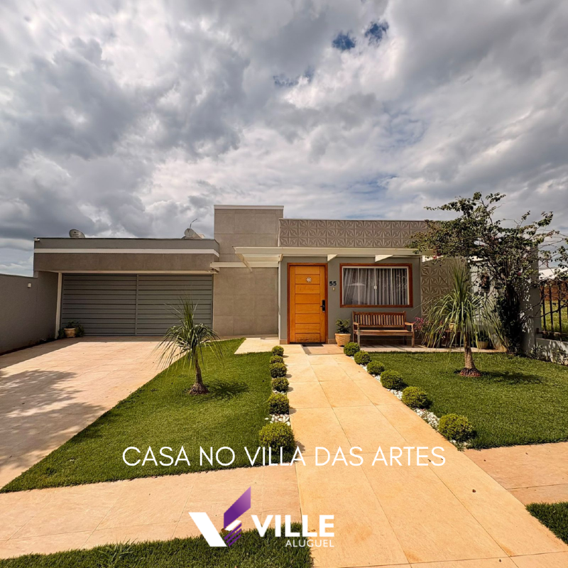 Casa para aluguel no Condomínio Villa das Artes: 