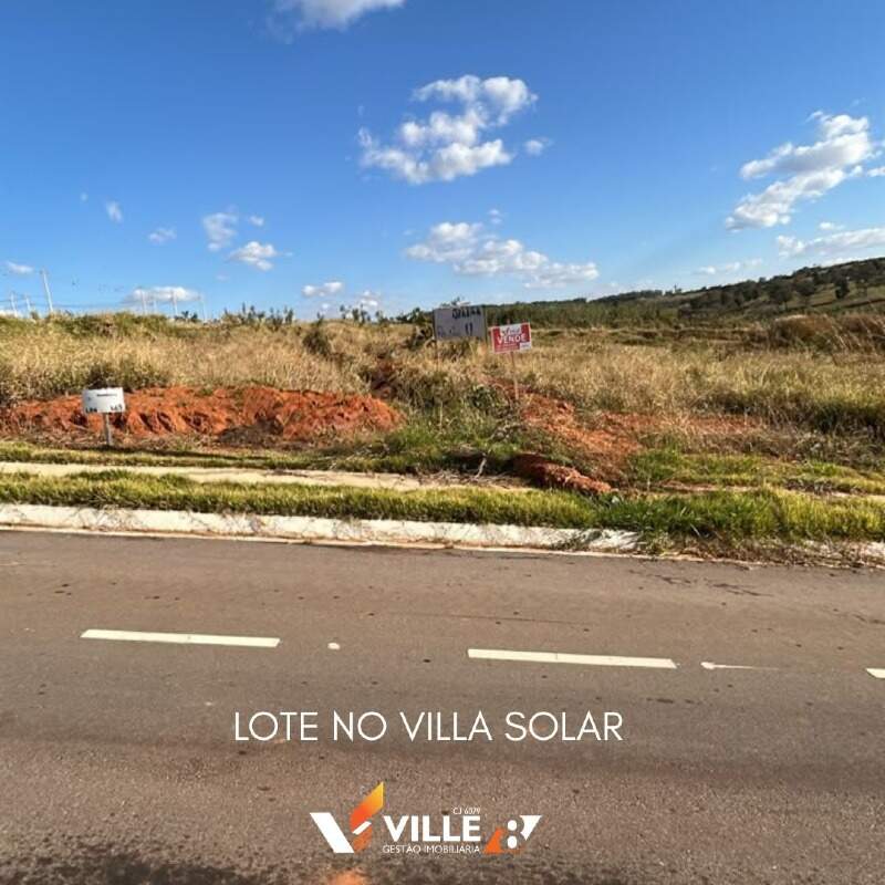 Lote à venda no Villa Solar : 