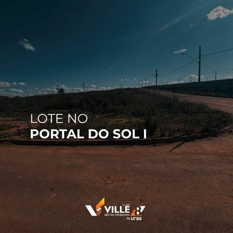 Lote à venda no Portal do Sol I: 