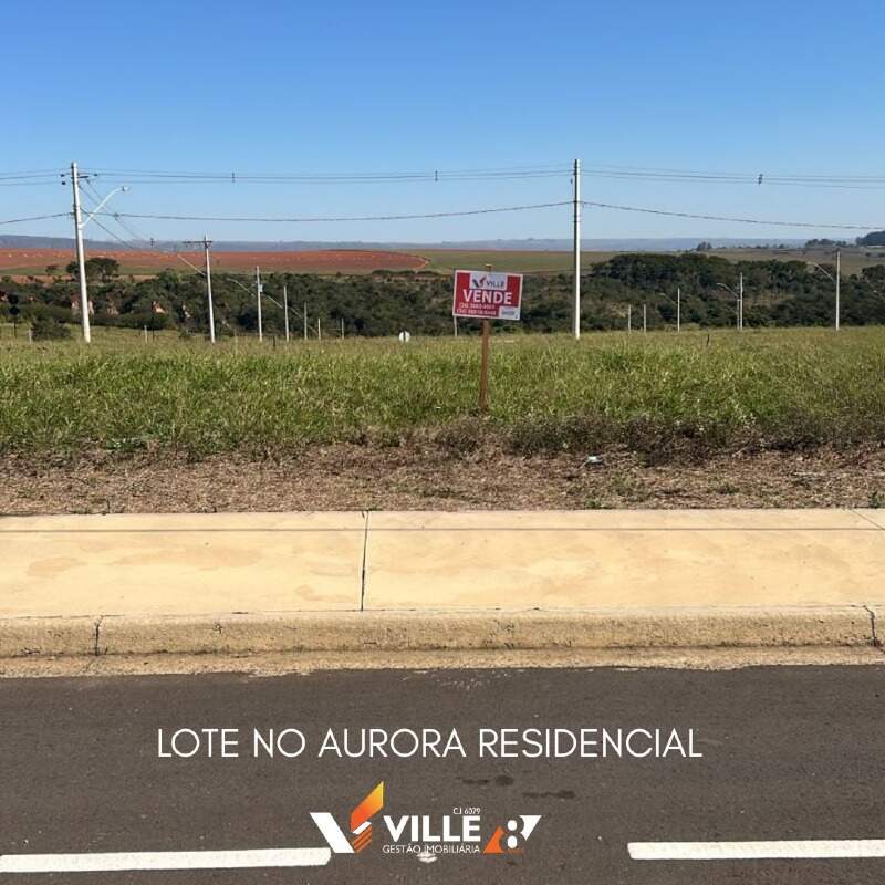 Lote à venda no Residencial Aurora : 