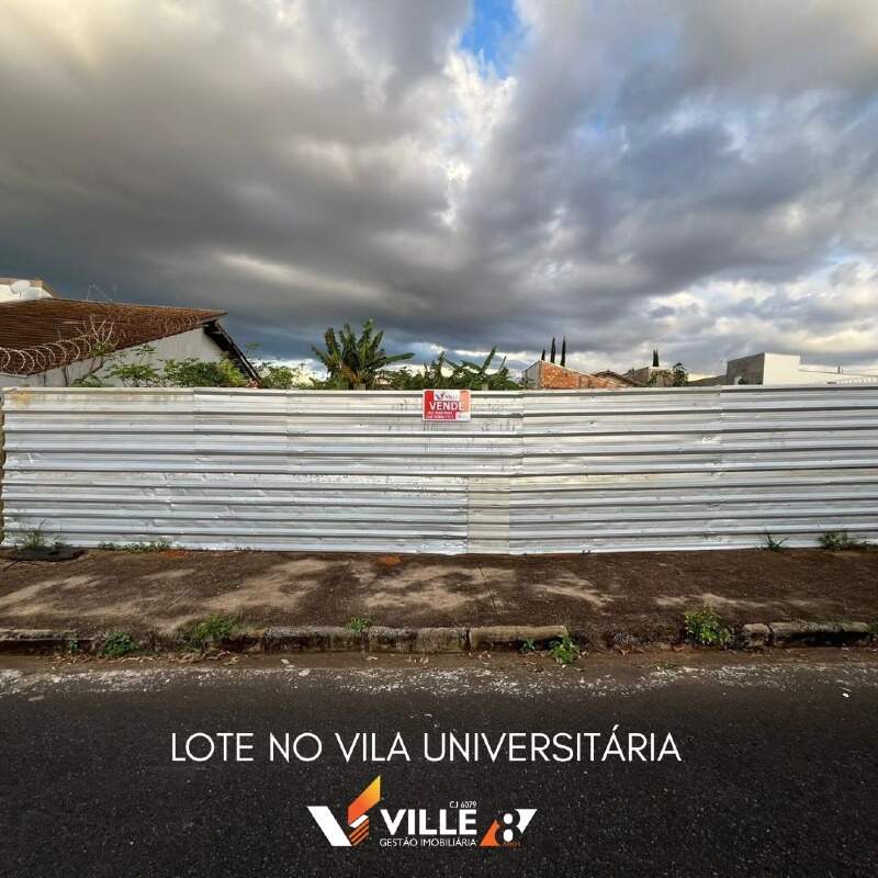 Lote à venda no Vila Universitária: 