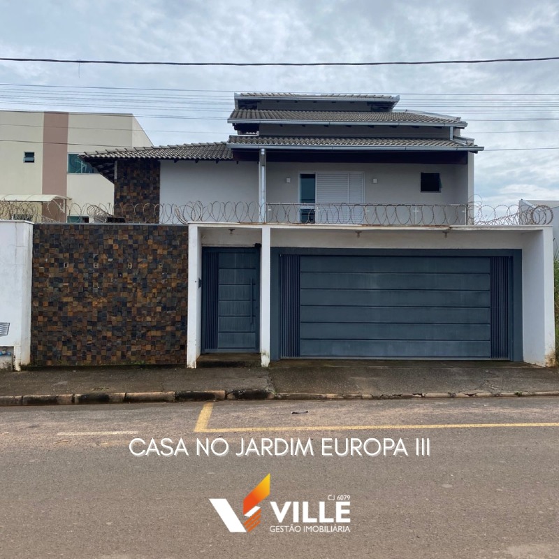 Casa à venda no Jardim Europa III: 