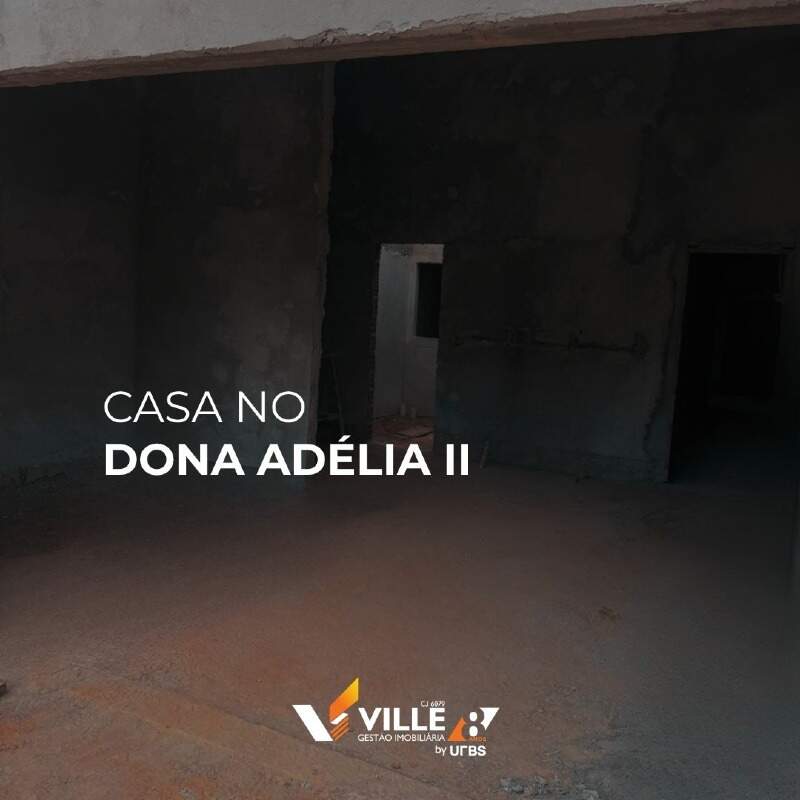 Casa à venda no Dona Adélia II: 