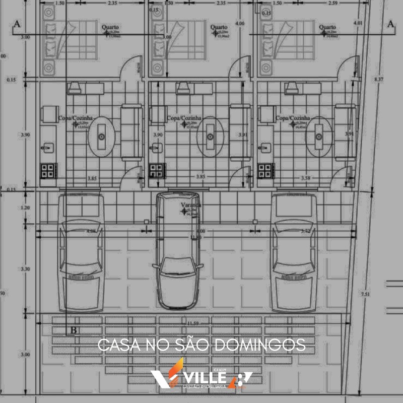 Casa à venda no São Domingos : 