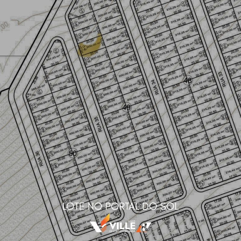 Lote à venda no Portal do Sol: 
