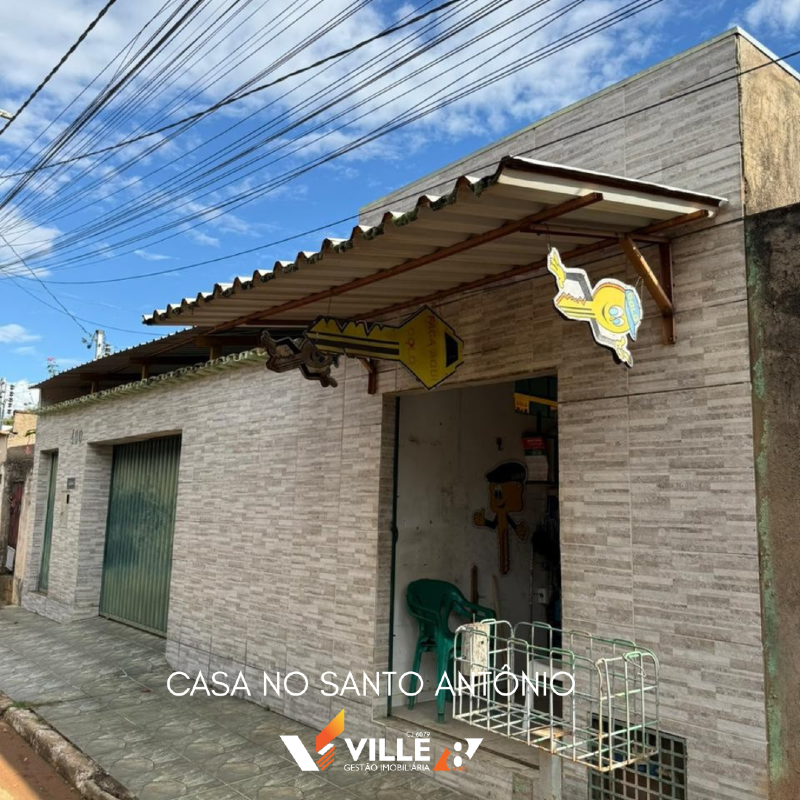 Casa à venda no Santo Antônio: 