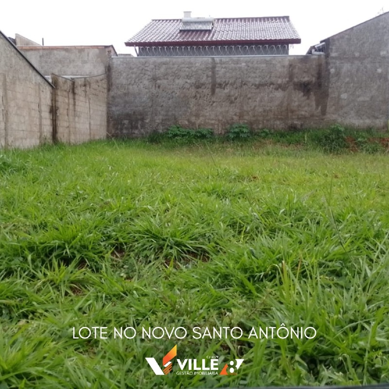 Lote à venda no Novo Santo Antônio: 