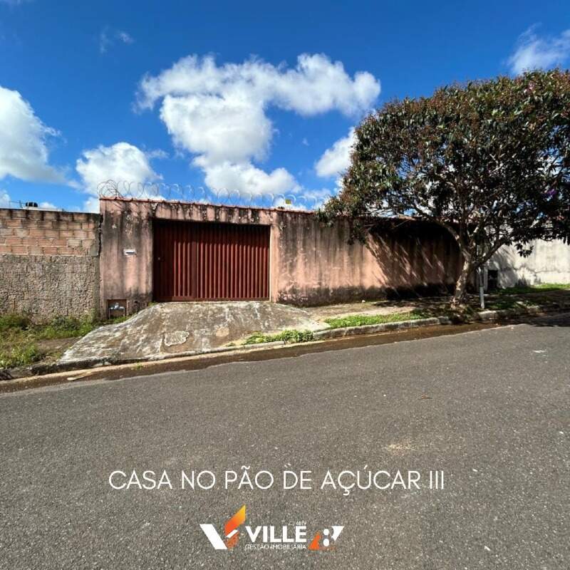 Casa à venda no Pão de Açúcar III: 