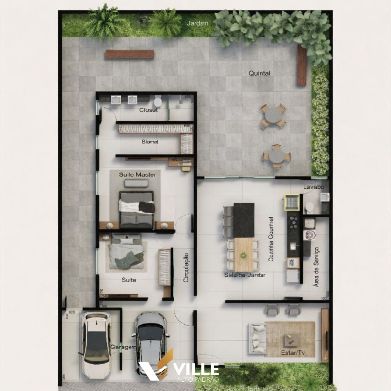 Casa à venda no Condomínio Villagio Park: 